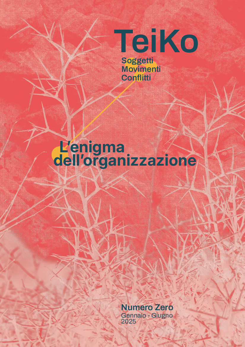 Copertina del primo numero di Teiko